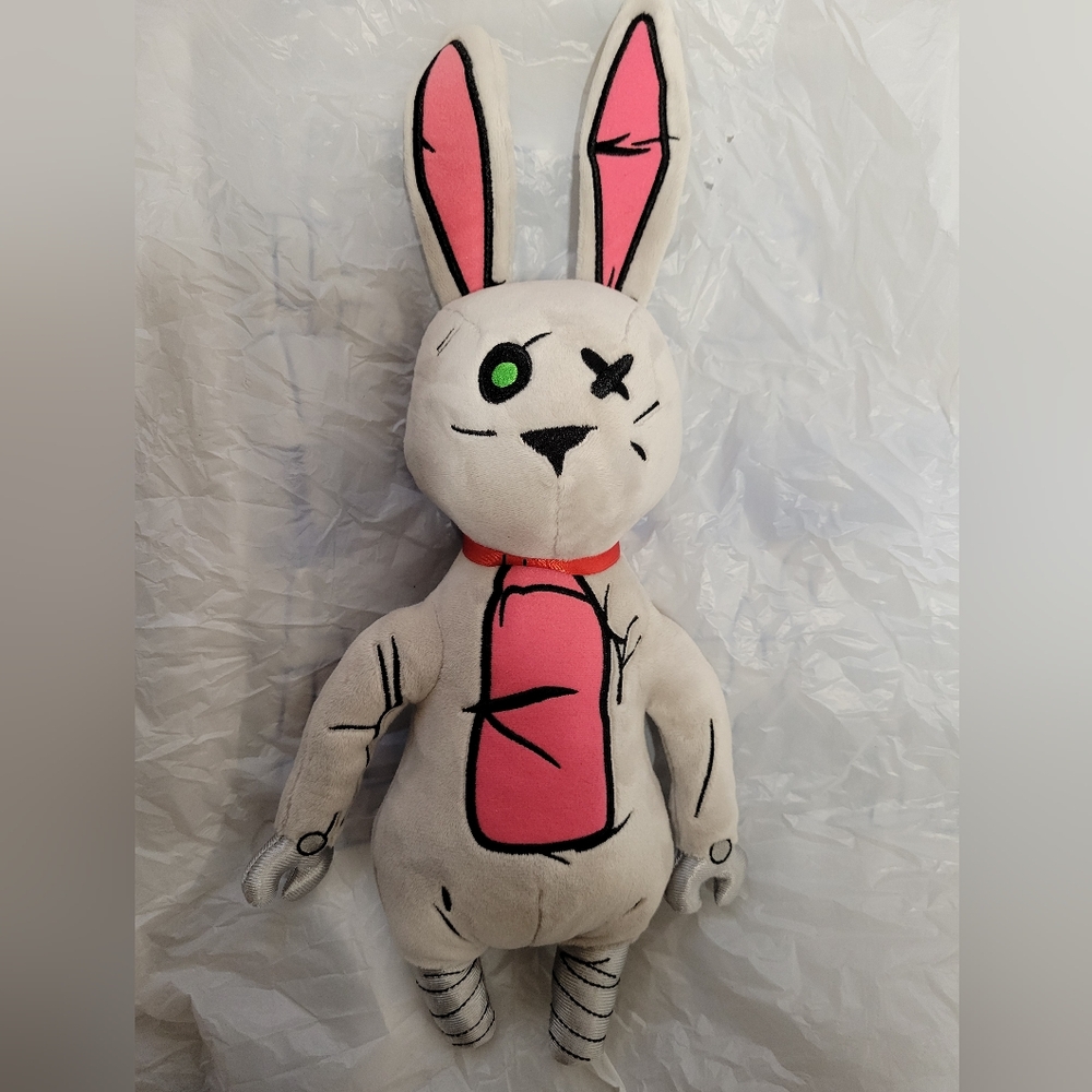 Numskull Plush 15" Gearbox Bunny Plushie Cosplay Zombie